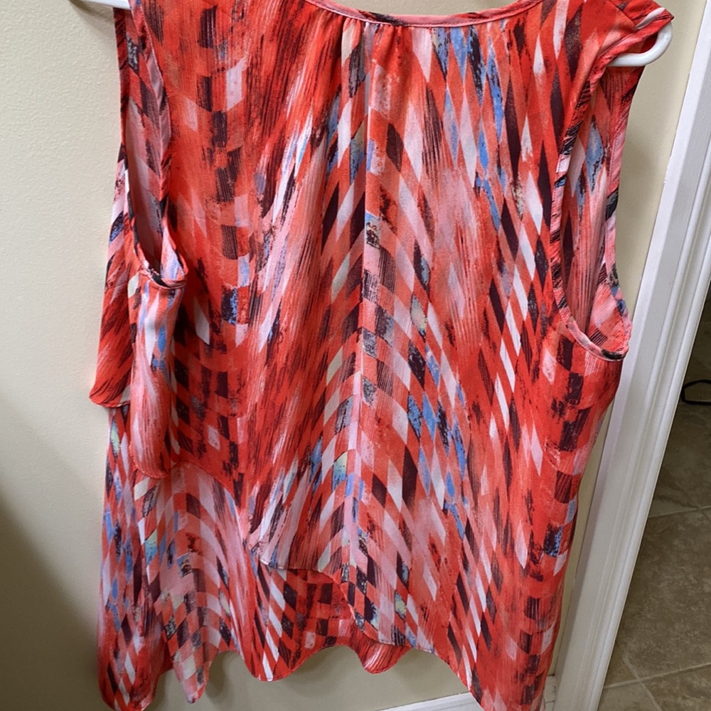 Roz & Ali flowy tank blouse - Picture 5 of 6
